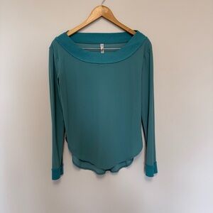 FREE PEOPLE MOVEMENT WIDE NECK TOP
